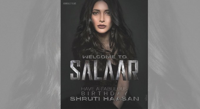 Prabhas birthday note for Shruti Haasan, confirms she is part of ‘Salaar’