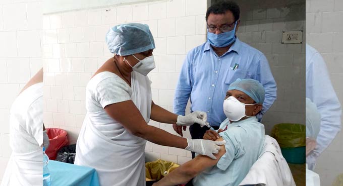 Vaccination in Telangana sees no adverse events