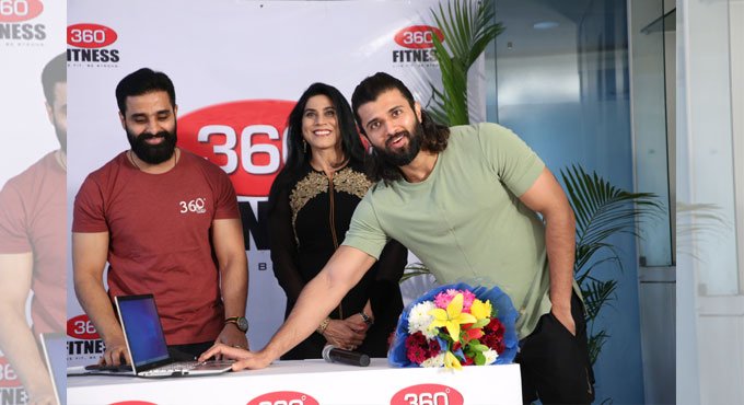 Vijay Devarakonda launches health website in the city