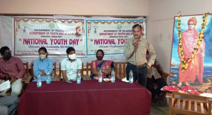 Warangal Urban: Youth urged to follow teachings of Swami Vivekananda
