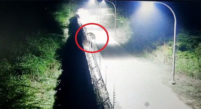 Watch: Leopard ‘sighted’ near Rajiv Gandhi International Airport