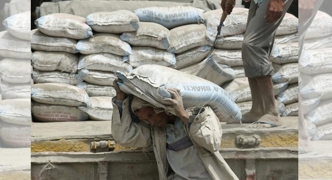 Cement makers, realty body lock horns