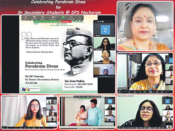 Delhi Public School Nacharam observes Parakram Diwas – A tribute to Netaji’s bravery