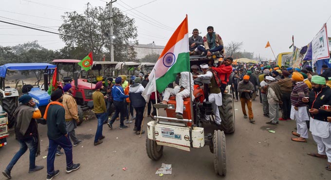Delhi police to open barricades for farmers’ tractor rally on R-Day