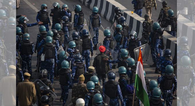 More para forces being deployed in Delhi after violence during farmers’ parade