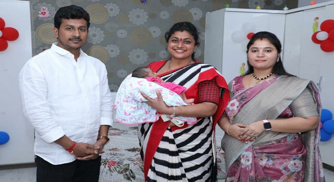 Andhra Pradesh Deputy CM gives birth to baby girl