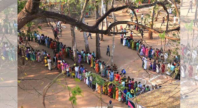 Final phase of Panchayat polls underway in Andhra Pradesh