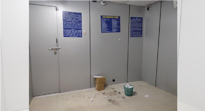 Telangana: Thieves take away ATM next to police station, loot Rs 20 lakh