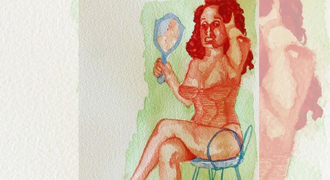 Actor Abhay Deol flaunts his ‘experiments with painting’