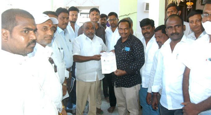 Adilabad MLA hands over CMRF cheques at doorsteps of beneficiaries