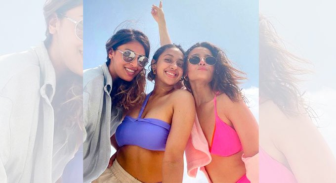Alia Bhatt sums up holiday mood in new group selfie from Maldives trip