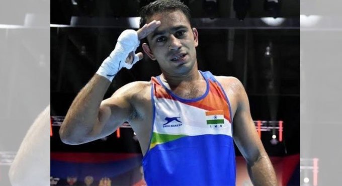 Amit Pangal receives invitation for Iranian Boxing League