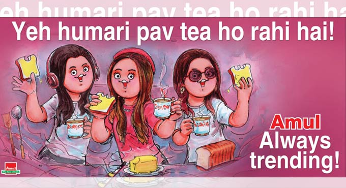 Amul jumps on meme bandwagon, gives new twist to ‘PawriHoriHai’