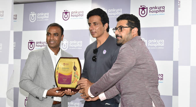 Ankura Hospital appoints Sonu Sood as its brand ambassador