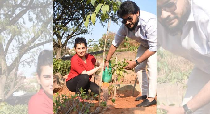 Actress Archana Shastry becomes part of Green India Challenge