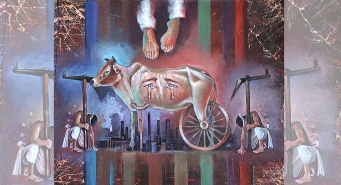 Pollen Art Studio highlighting farmers’ issues through art