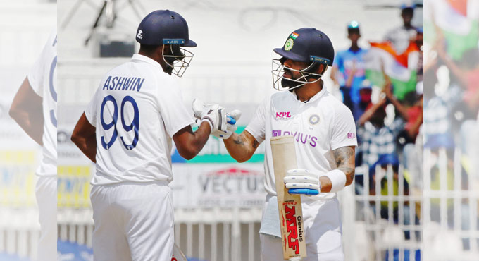 Ind vs Eng Test: Ashwin produces a batting master-class