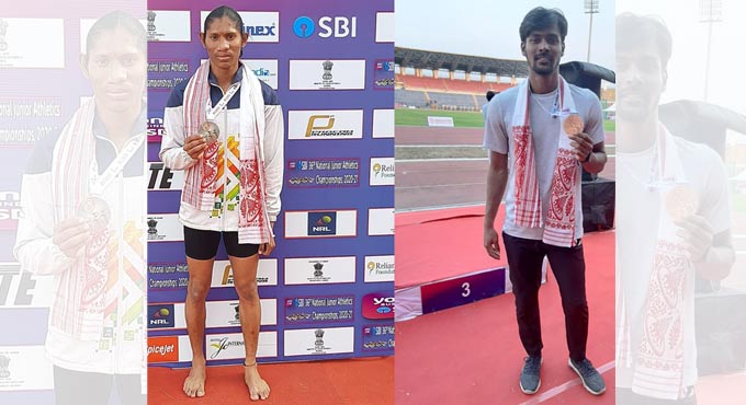 Athletics Junior Nationals: TS’ Deepthi wins silver, Srinivas from AP bags bronze