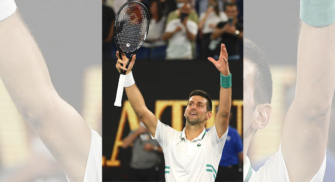 Australian Open: Djokovic brushes aside Karatsev’s challenge, enters final