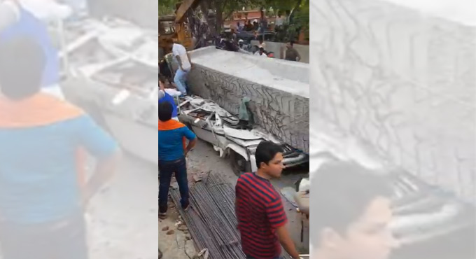 Fake News Alert: Varanasi video goes viral as Balanagar flyover mishap