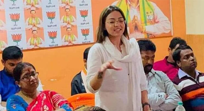 BJP youth leader Pamela arrested in Kolkata with drugs worth Rs 10L