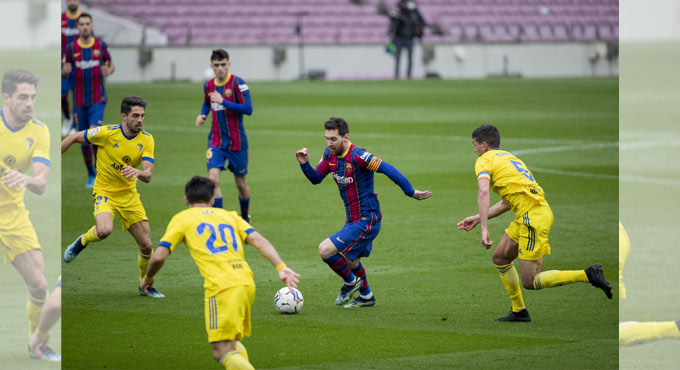 Barcelona held in Messi’s 506th league game