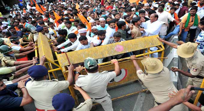 Karnataka’s Panchamasali Lingayats seek job, education quota