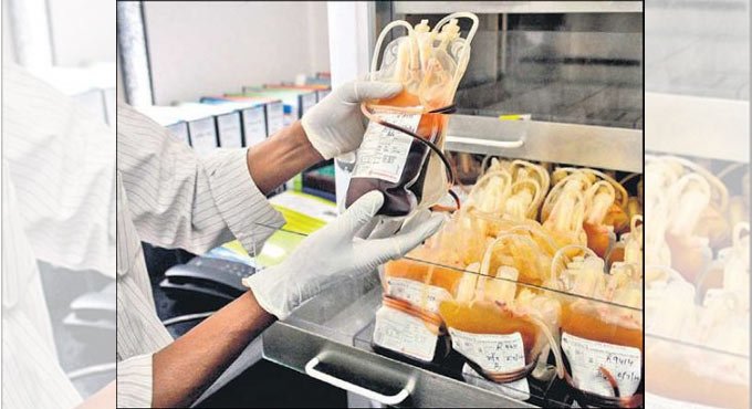 No blood banks in 63 districts of country