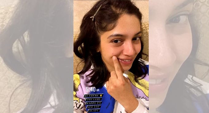 Bollywood actress Bhumi Pednekar shares her pimple woes