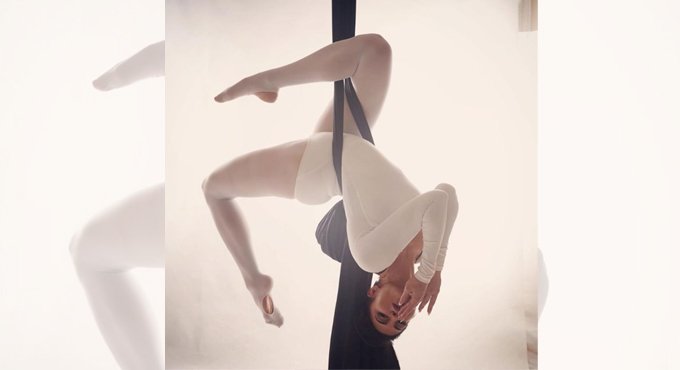 Bollywood actress Jacqueline Fernandez aces aerial acrobatics