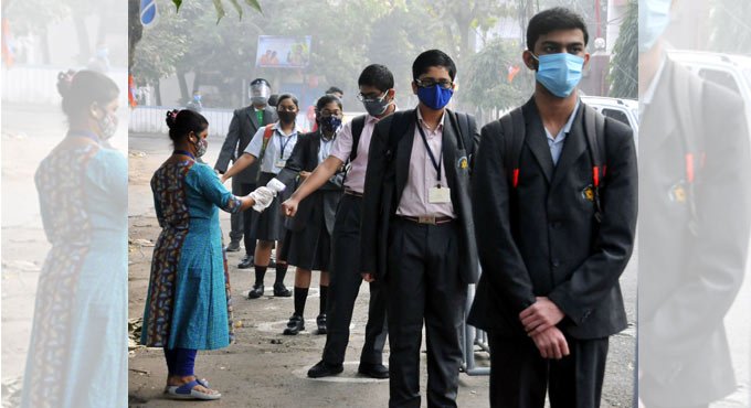 Bengal schools reopen after 11 months for classes 9-12