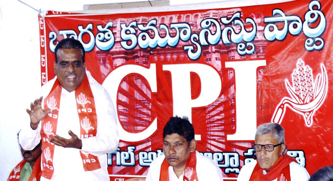 Warangal: CPI flays Centre for hike in LPG prices