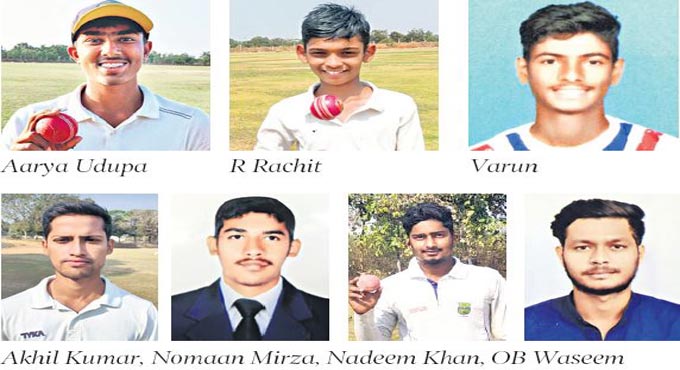 Two-day League: Rachit shines for Yadav Diary; Aarya Udupa captures 5/56