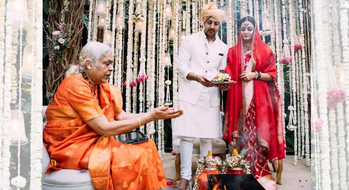 Dia Mirza thanks female priest who conducted her wedding rituals