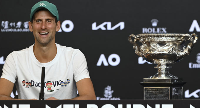 Djokovic to ‘focus more on Grand Slams’ after 9th Aus Open win