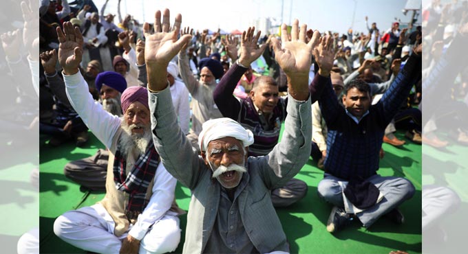 BJP defends farm laws, Congress seeks their repeal