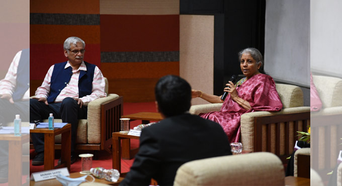 FM joins leaders of tomorrow at IIM Ahmedabad for interactive session