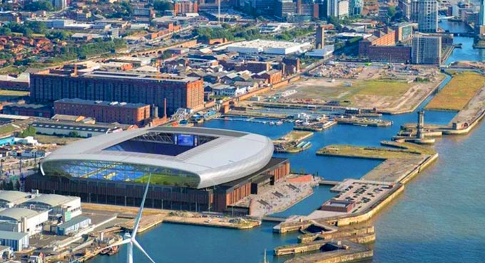 Green light for Everton’s new stadium on Liverpool heritage site