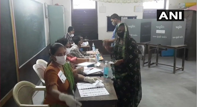 Voting underway for local bodies polls in Gujarat