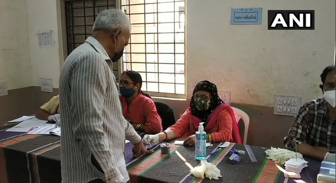 Voting underway for polls to 6 municipal corporations in Gujarat