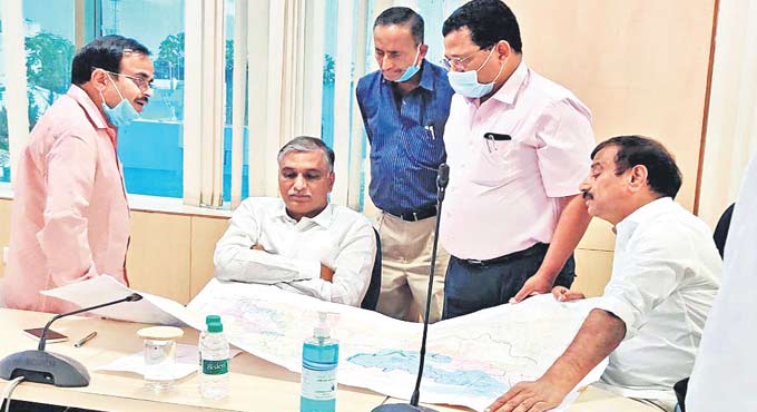 Ensure water to every acre: Harish Rao