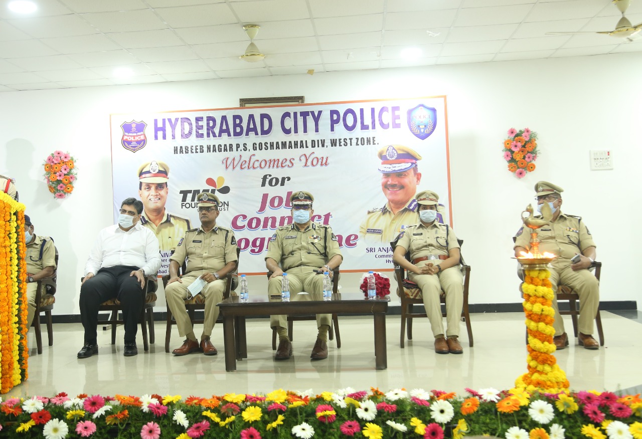 Hyderabad CP Anjani Kumar inaugurates Job Connect programme