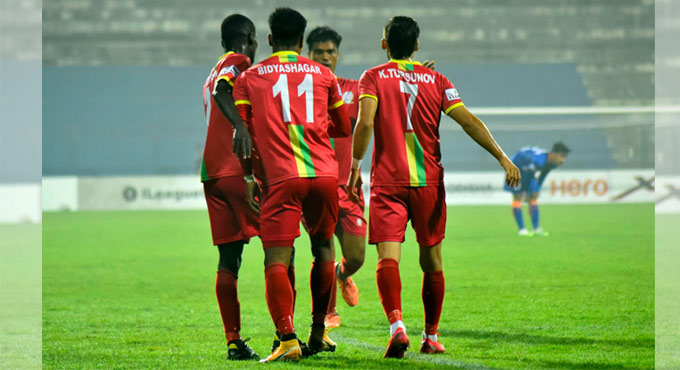 I-League: TRAU FC return to top six after victory over Indian Arrows