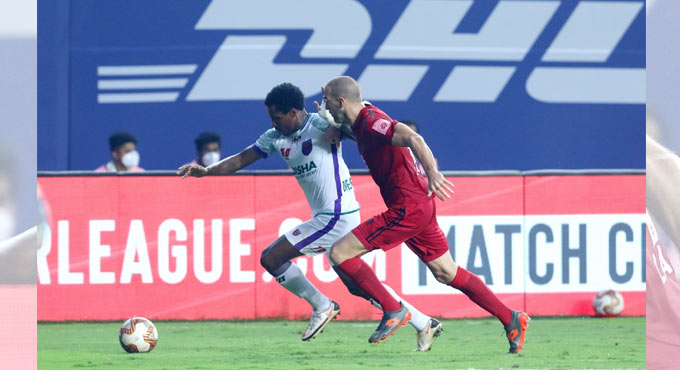 ISL 7: NorthEast United thrash Odisha, moves to third spot