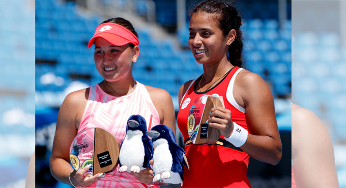 India’s Ankita wins her 1st WTA title with doubles crown at Phillip Island