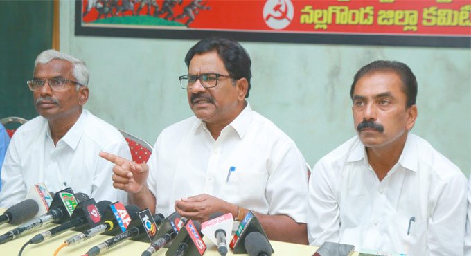CPI(M) urges Telangana government to allocate Rs 3000 cr to SLBC tunnel