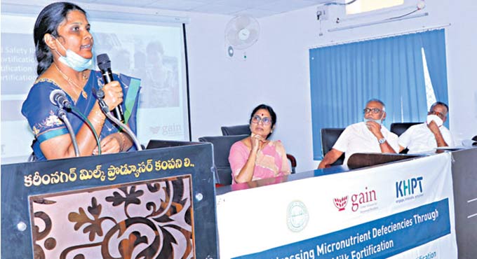 Karimnagar Dairy to fortify milk with vitamin A, D