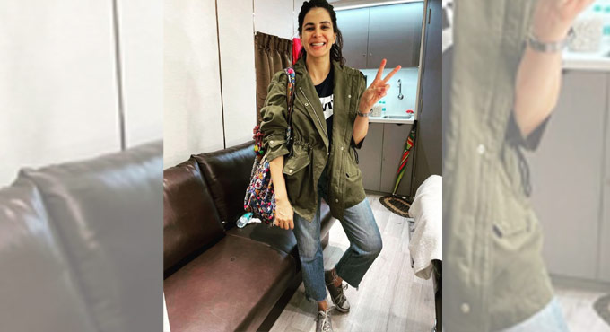 Kirti Kulhari ends night shoot when the world wakes up!