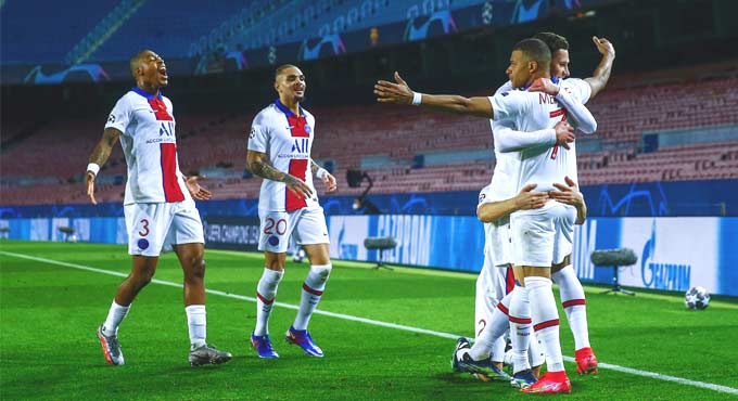 Kylian Mbappe hat-trick hands PSG 4-1 win over Barcelona