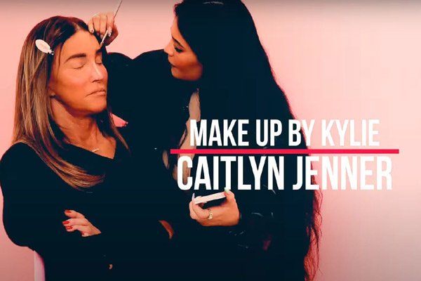 Kylie Jenner gives Caitlyn Jenner a makeover
